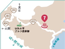 地図：平賀地域１